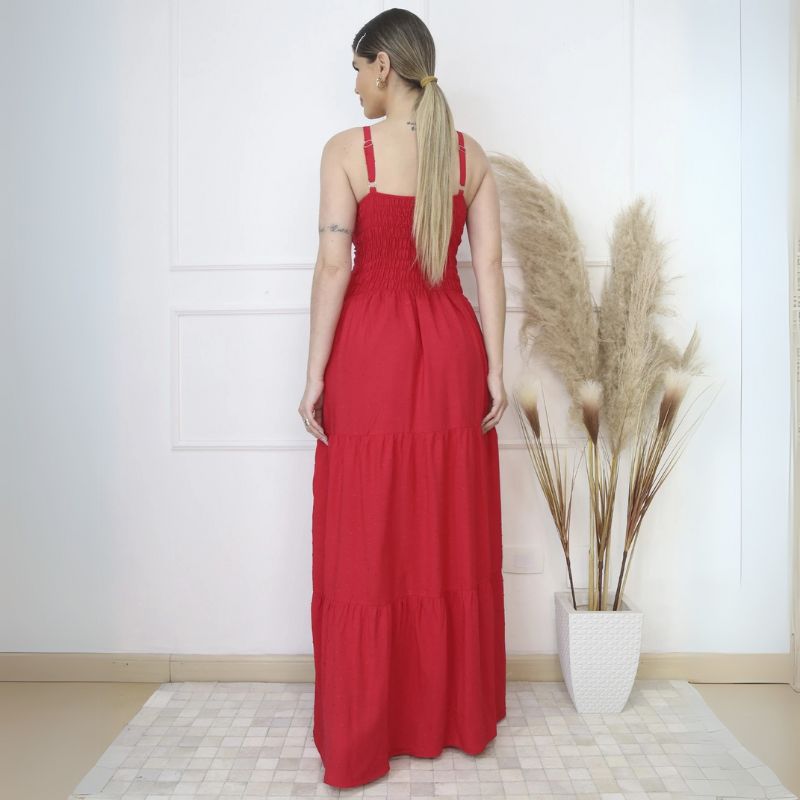 Vestido Longo De Alça Desiree