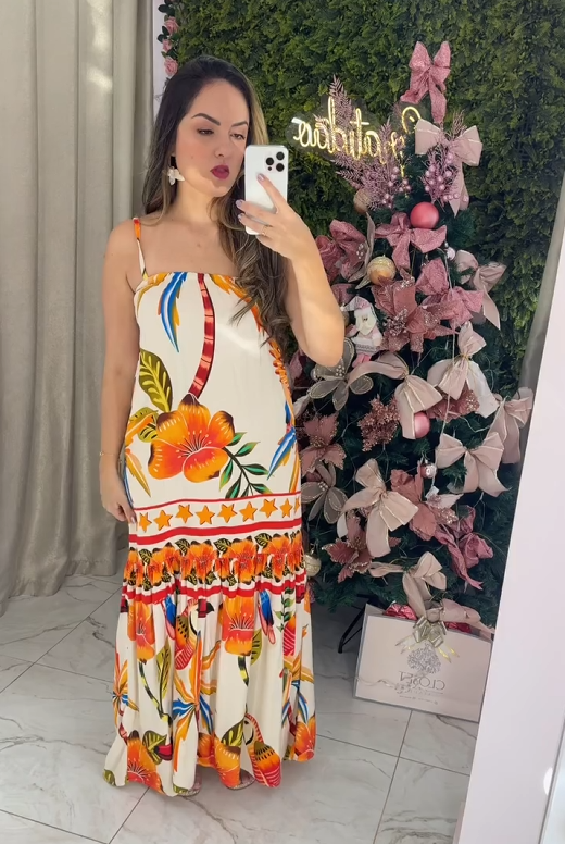 (COMPRE 1 LEVE 4) Vestidos Floratta - O toque Romântico que seu Guarda-Roupa Merece!