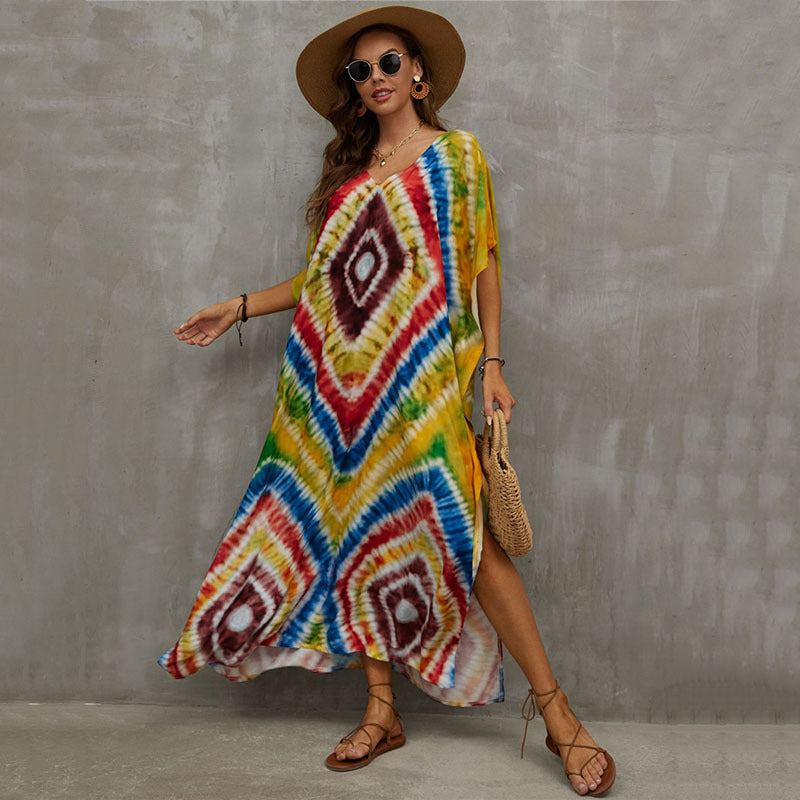 Vestido Kaftan Midi Harper