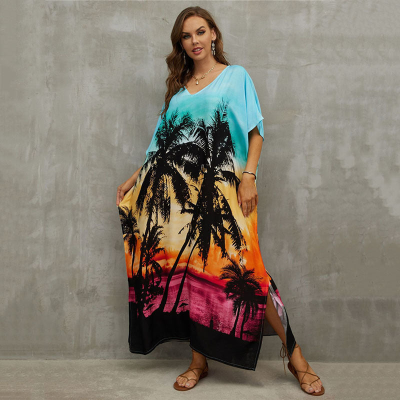 Vestido Kaftan Midi Harper